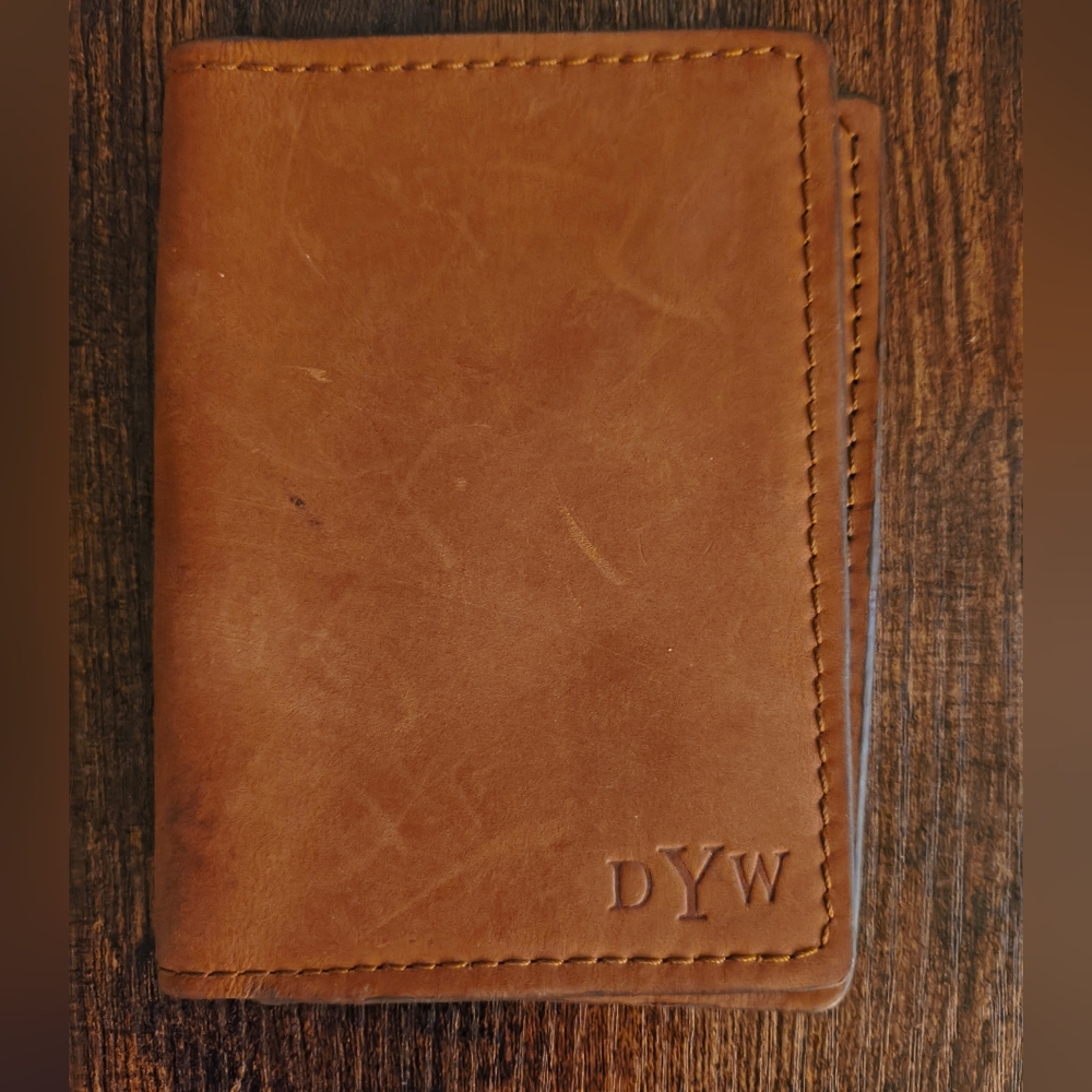 Nwot Brown Leather Wallet